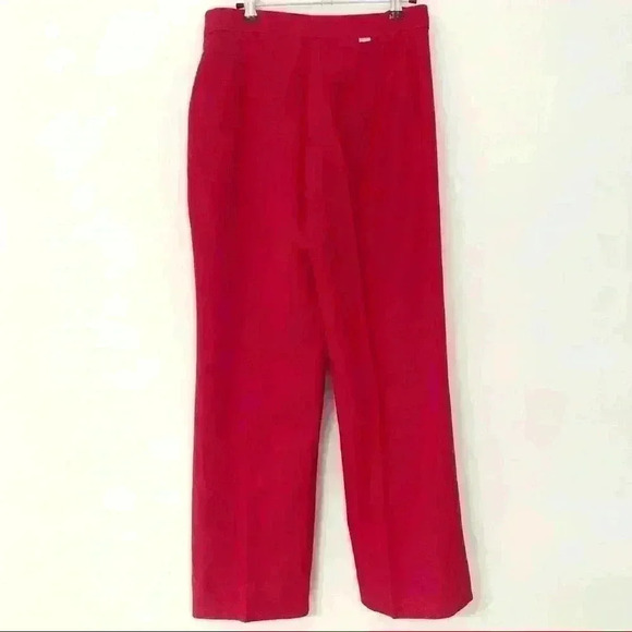 Levi’s Vintage Polyester Red Trousers - Picture 2 of 6